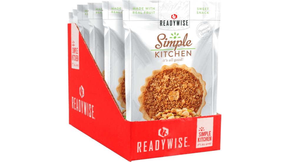 ReadyWise Simple Kitchen Old Fashioned Apple Crisp, 6 Pack, RWSK05-024