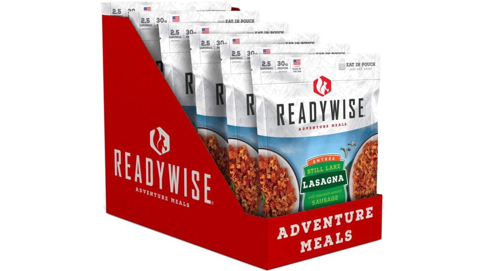 ReadyWise Still Lake Lasagna with Sausage, 6 Pack, RW05-005