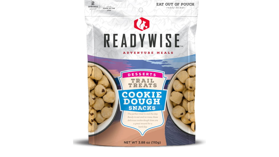 ReadyWise 6 CT Case Trail Treats Cookie Dough, White, 5.75 x 11 x 8.75, RW05-013