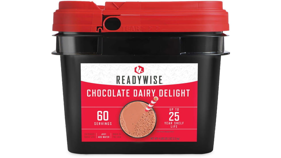 ReadyWise Chocolate Milk Bucket, 60 Servings, RWCHMK01-060