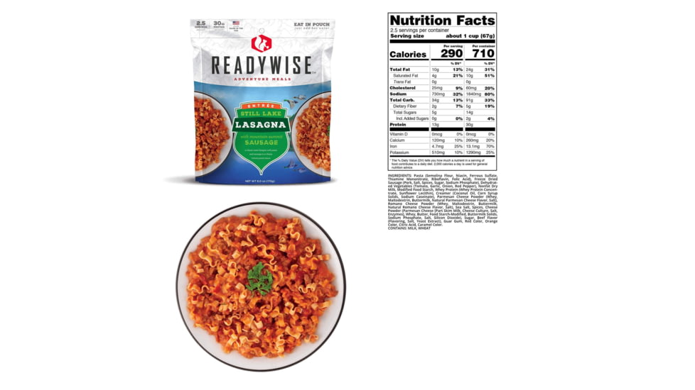 ReadyWise Camping Favorites - 9 Ct Pack, White, 7.5 x 8 x 9.75, RW05-023