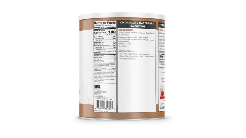 ReadyWise Chocolate Dairy Delight, 6 Pack, RW05-024