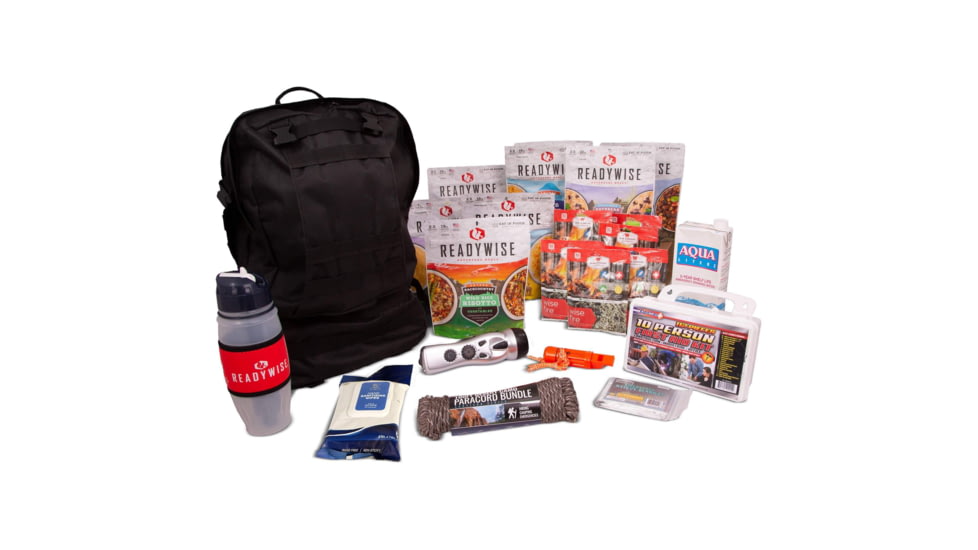ReadyWise Complete 2 Day Emergency Survival Backpack, RW01-635GSG