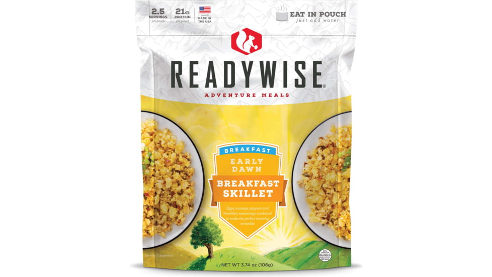 ReadyWise Early Dawn Breakfast Skillet, Single Pouch, RW03-912