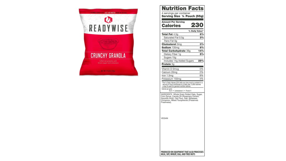 ReadyWise Emergency Food Supply, 360 Servings, RW40-40360