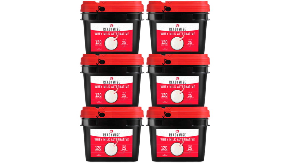 ReadyWise Emergency Whey Milk Alternative Bundle, 720 Servings, RWMK40-40720