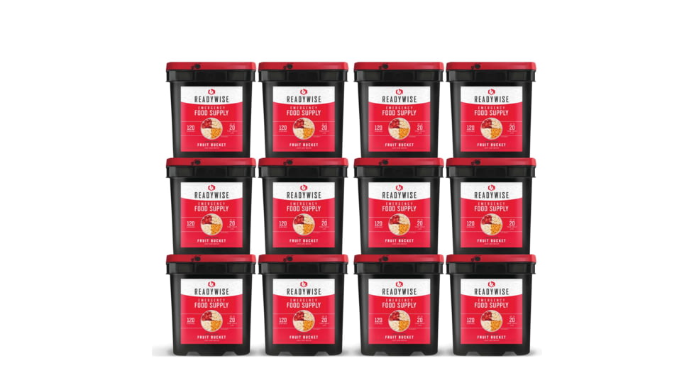 ReadyWise Freeze Dried Fruit Bundle, 1440 Servings, RW40-51440