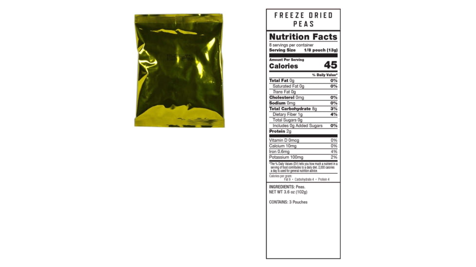 ReadyWise Freeze Dried Vegetable Bucket, 240 Servings, RW40-60240