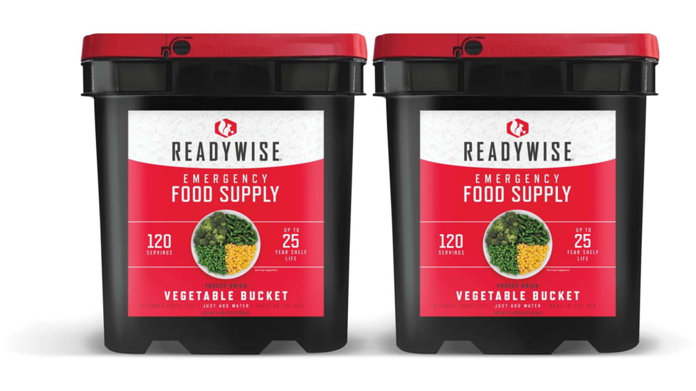 ReadyWise Freeze Dried Vegetable Bucket, 240 Servings, RW40-60240