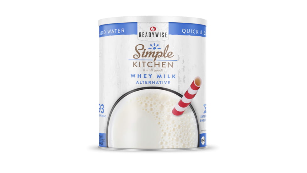 ReadyWise Simple Kitchen Whey Milk Alternative - 3 CT Case, 93 Serving Cans, RWSKCN06-018