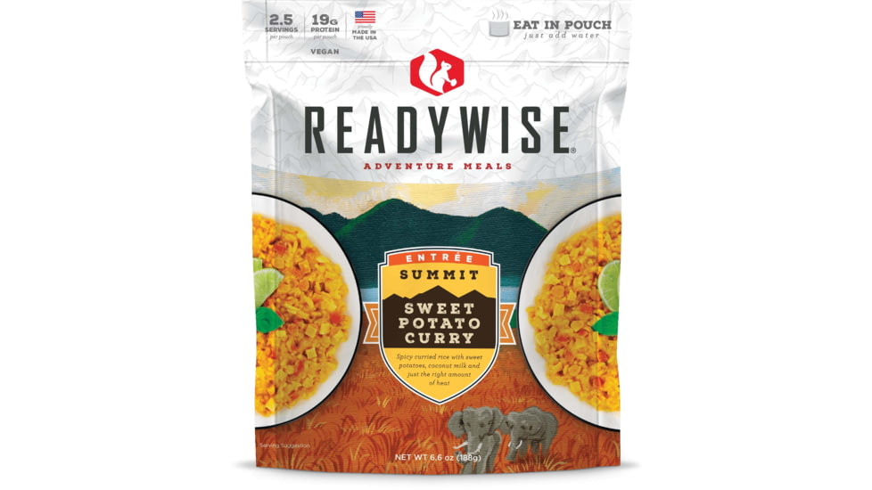 ReadyWise Summit Sweet Potato Curry, Single Pouch, RW03-919