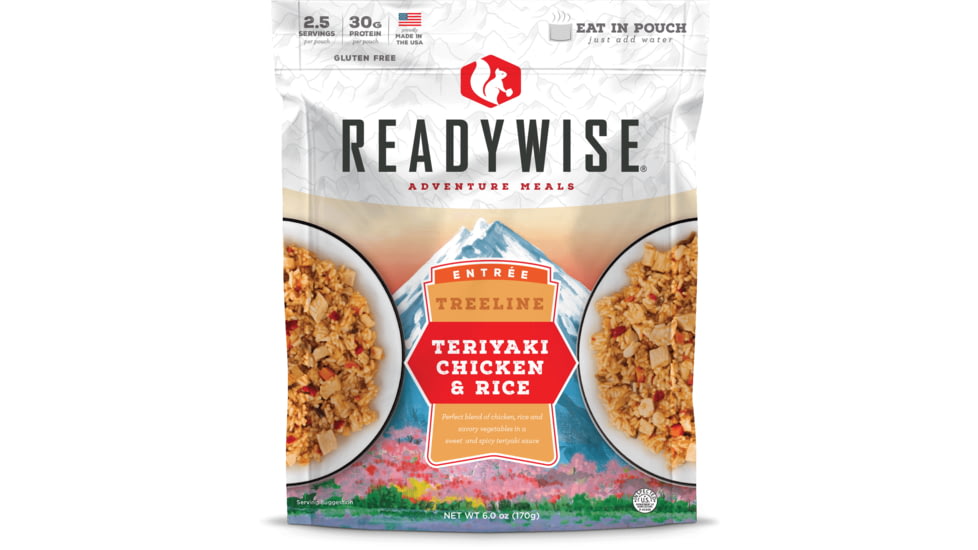 ReadyWise Teriyaki Chicken &amp; Rice, 6 Pack, RW05-804