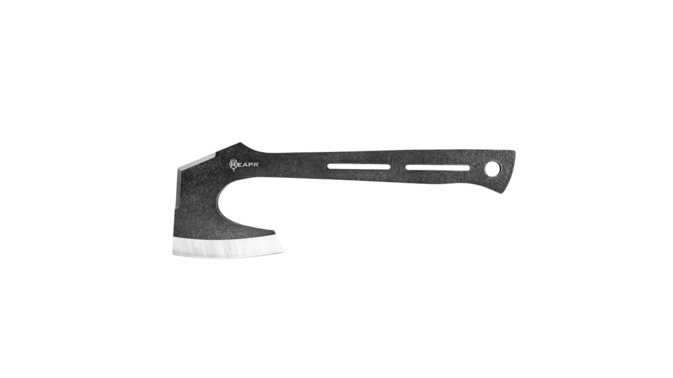 Reapr 3PC Chuck Axe Blade Knife, 3.625in, 3Cr13 Stainless Steel, Stone Wash, Black, CTLR-030-GRY-RPR