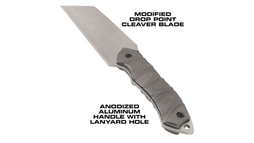 Reapr JAMR Fixed Blade Knife, 6in, Stainless Steel, Satin Stainless, 11012