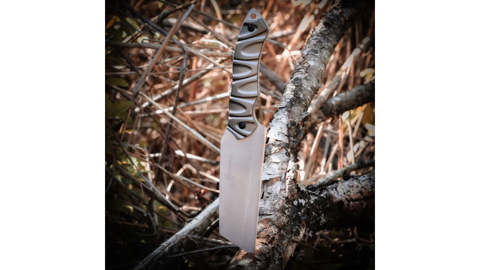 Reapr JAMR Fixed Blade Knife, 6in, Stainless Steel, Satin Stainless, 11012