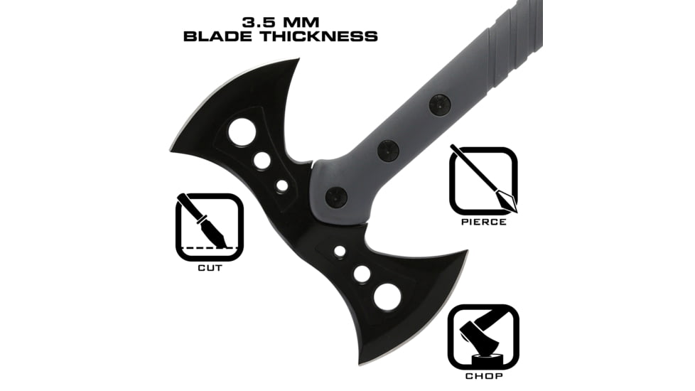 Reapr Sidewinder Double Axe, Stainless Steel, 11779
