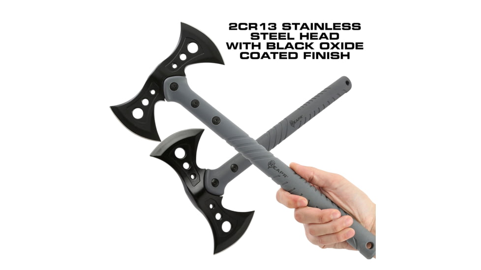 Reapr Sidewinder Double Axe, Stainless Steel, 11779