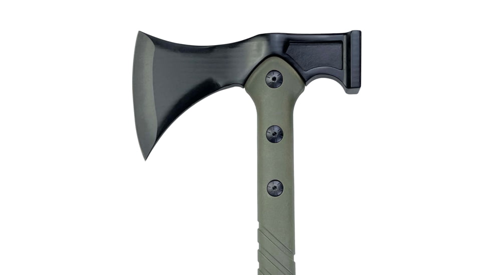 Reapr Sparrow Axe Blade Knife, 3.5in, 2Cr13 Stainless Steel, Green, Black, CTLR-037-GRN-RPR