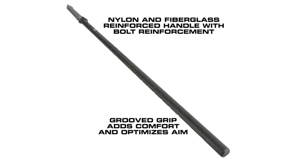Reapr TAC Javelin Serrated Spear, 8in, Stainless Steel, Black Oxide, 11022
