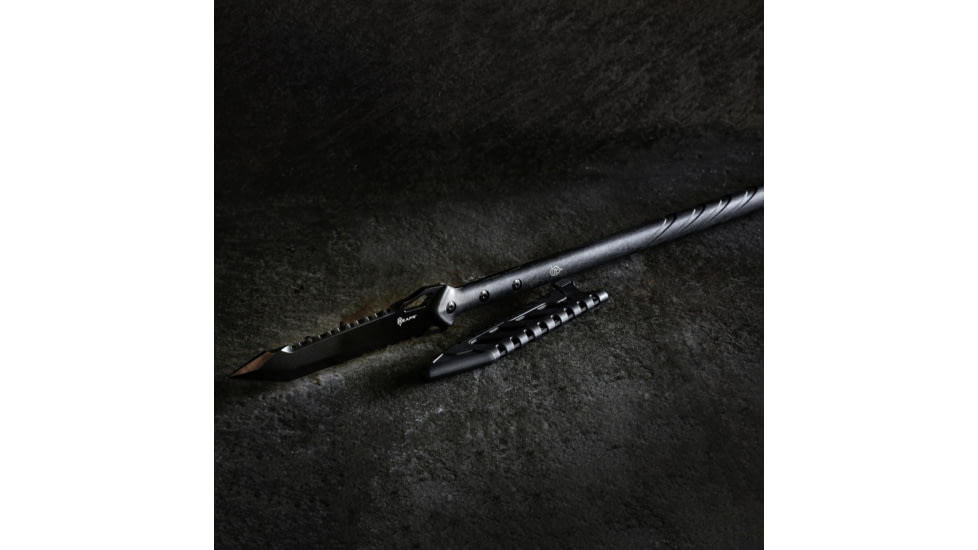 Reapr TAC Javelin Serrated Spear, 8in, Stainless Steel, Black Oxide, 11022