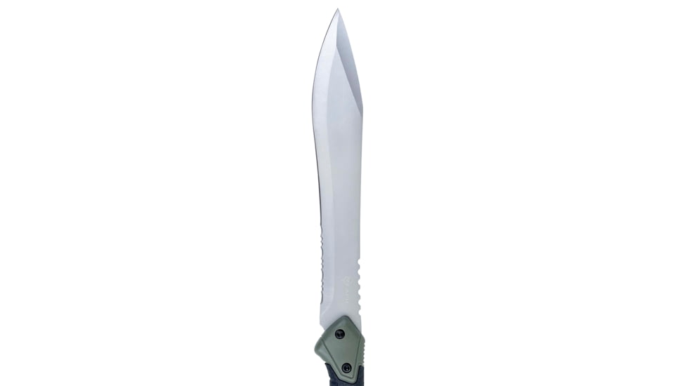 Reapr Tac Jungle Fixed Blade Knife, 11in, 3Cr13 Stainless Steel, Black, Green, CTLR-016-GRN-RPR