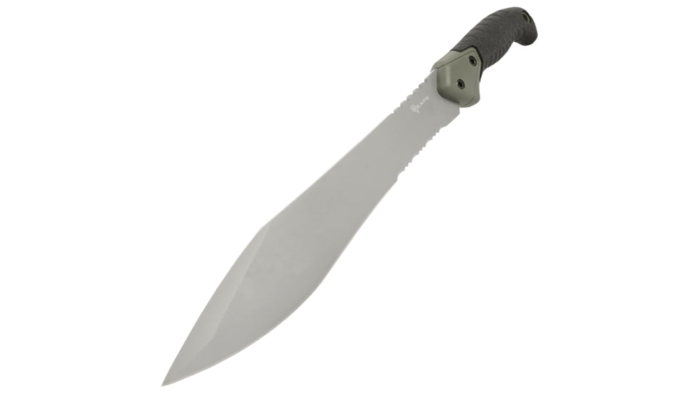 Reapr TAC Jungle Knife, 11in, 420 Stainless Steel, Blasted Satin Fixed Blade, Satin Stainless, 11006