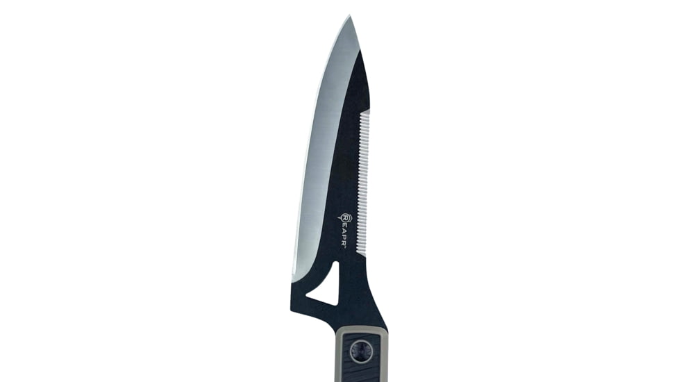 Reapr Versa Camp Fixed Blade Knife, 6.5in, 3Cr13 Stainless Steel, Black, Black, CTLR-027-TAN-RPR