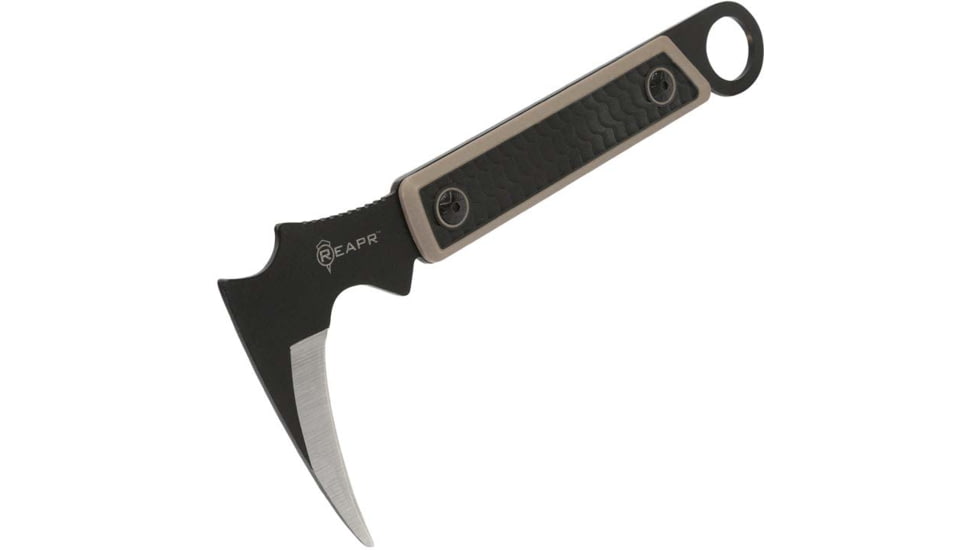 Reapr Versa Karambit Fixed Blade Knife, 3-1/2in, 420 Stainless Steel, Talon Blade, Black / Desert Tan, 11031
