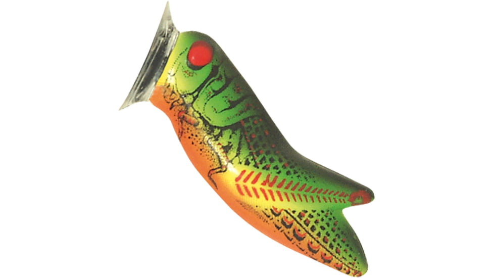 Rebel Lures Rebel Crickhopper Popper Topwater Bait, Floating, Firetiger, 1 3/4in, 3/16oz, P73432