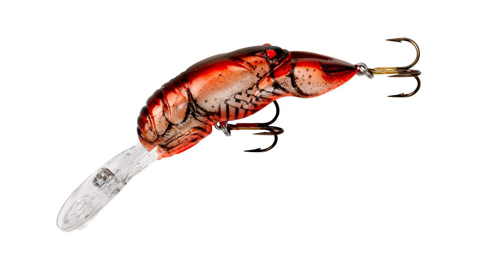 Rebel Lures Rebel Deep Wee Crawfish Lure 2 3/8in, 3/8 oz, Floating, Cajun Crawdad, D7635