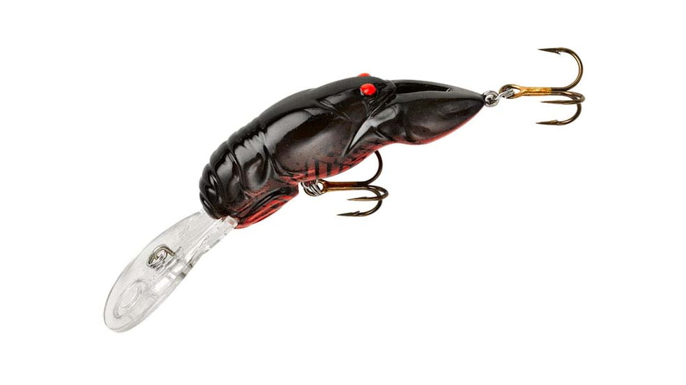 Rebel Lures Rebel Deep Wee Crawfish Lure 2 3/8in, 3/8 oz, Floating, Texas Red, D7640
