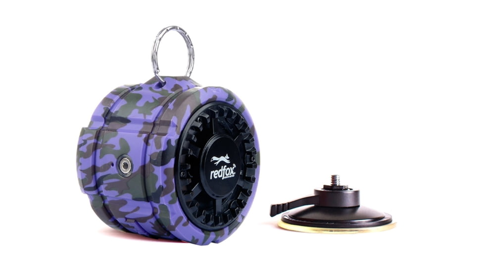 Red Fox Wireless Rover Waterproof Speaker + Suction Mount-Urban Purple
