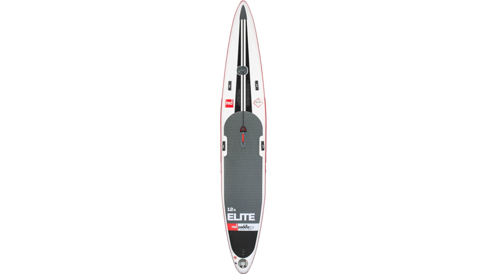 Red Paddle Co. 12'6 Elite Inflatable SUP Board-White/Red