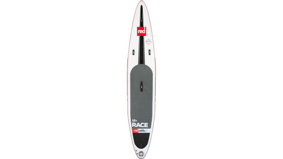 Red Paddle Co. 12'6 Race Inflatable SUP Board-White/Red