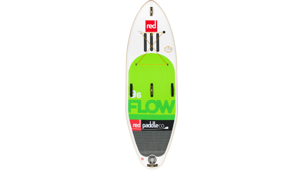 9'6 Flow Inflatable Stand Up Paddleboard-Green-9'6
