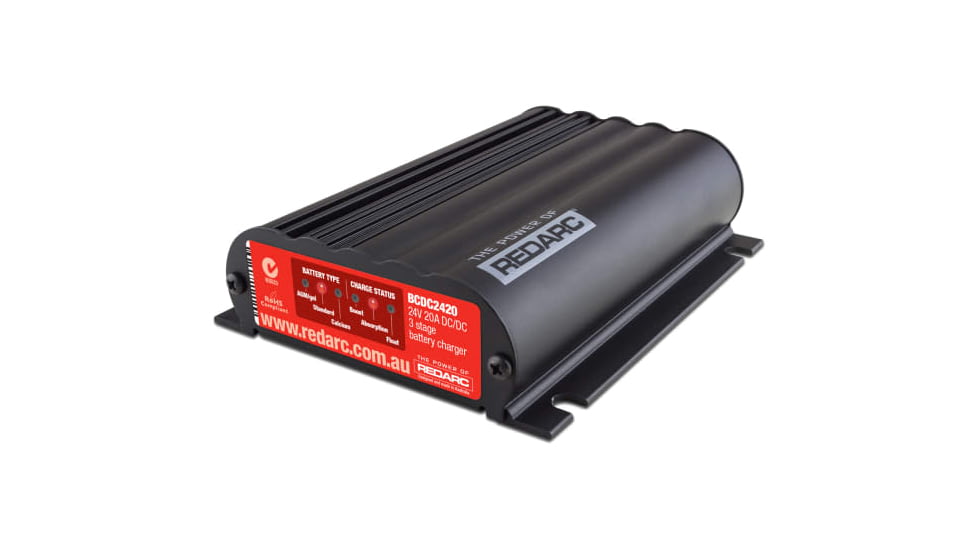 REDARC In-Vehicle Battery Charger, 24V 20A, DC-DC, BCDC2420