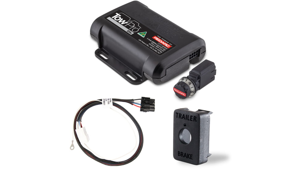 REDARC Tow-Pro Elite Complete Brake Controller Toyota Kit, Tundra/Tacoma, Black, CIKTP-NA-001