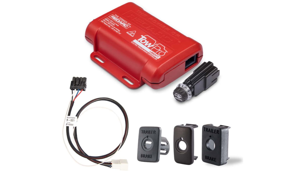 REDARC Tow-Pro Liberty Complete Brake Controller Toyota Kit, LandCruiser/Sequoia/4Runner, Red/Black, CIKTP-NA-004