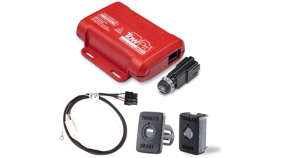 USED REDARC Tow-Pro Liberty Complete Brake Controller Toyota Kit, Tundra/Tacoma, Red/Black, CIKTP-NA-003, EDEMO1
