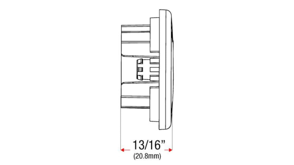 REDARC Tow-Pro Switch Insert Panel, GM And Isuzu Suitable, TPSI-003