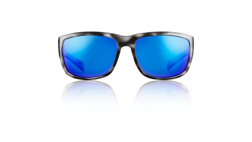 Redfin Polarized Amelia Sunglasses, Black Tortoise Frame, Atlantic Blue Polarized Lens, One Size, 1506
