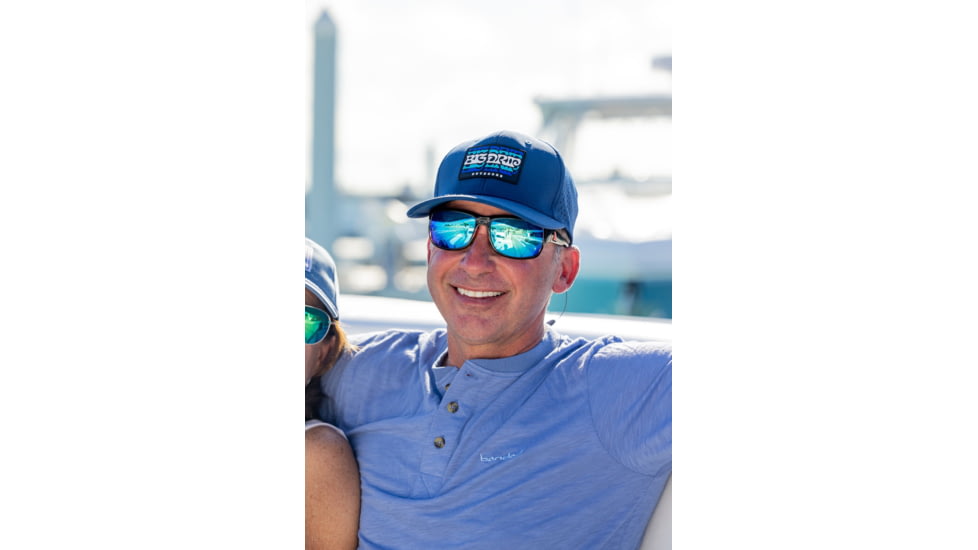 Redfin Polarized Amelia Sunglasses, Dock Tortoise Frame, Gulf Blue Polarized Lens, One Size, 1505