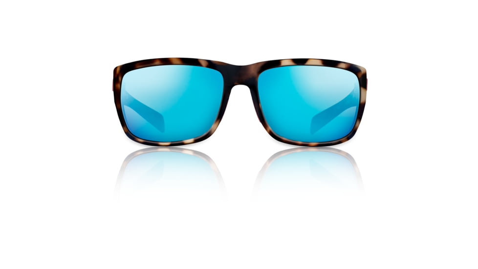 Redfin Polarized Amelia Sunglasses, Dock Tortoise Frame, Gulf Blue Polarized Lens, One Size, 1505