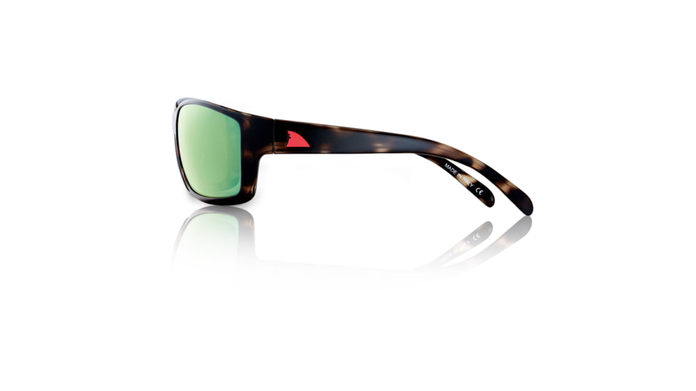 Redfin Polarized Dock Tortoise Sunglasses, Dock Tortoise Frame, Seagrass Polarized Lens, One Size, 1202