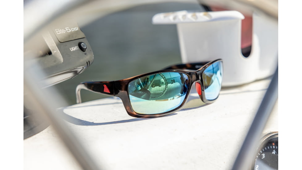 Redfin Polarized Dock Tortoise Sunglasses, Dock Tortoise Frame, Seagrass Polarized Lens, One Size, 1202