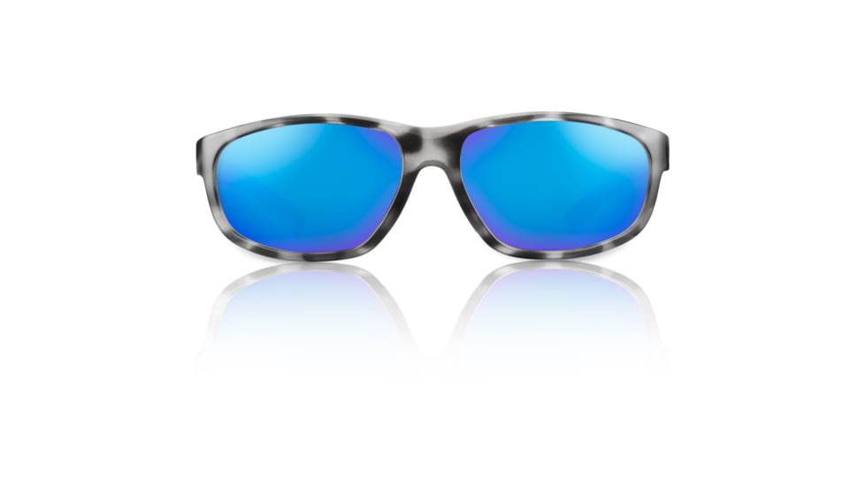 Redfin Polarized Jekyll Sunglasses, Black Tortoise Frame, Coastal Blue Polarized Lens, One Size, 1608