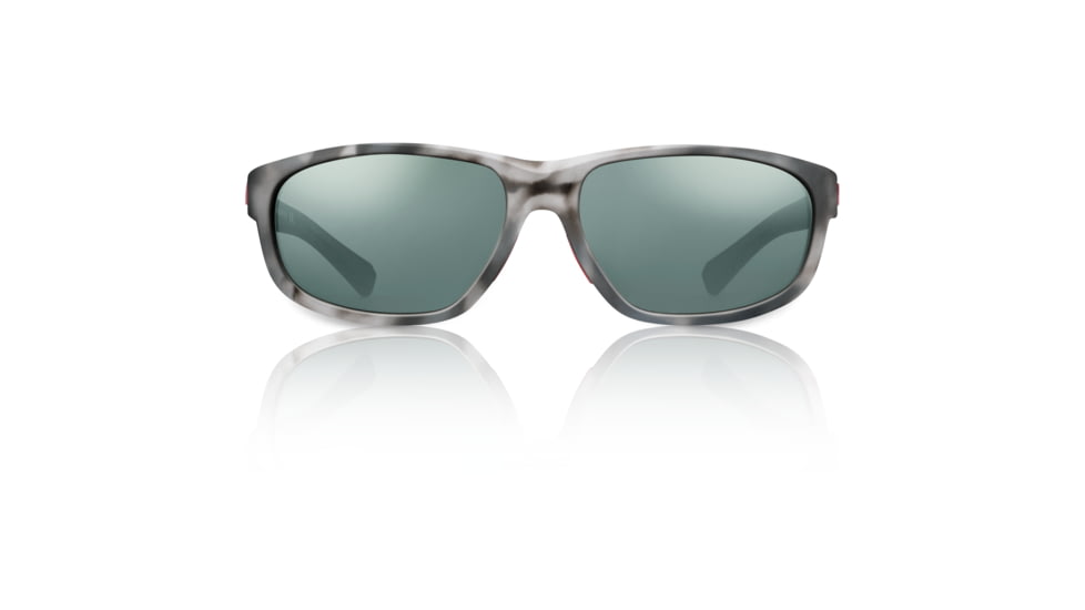 Redfin Polarized Jekyll Sunglasses, Black Tortoise Frame, Shad Mirror Polarized Lens, One Size, 1606