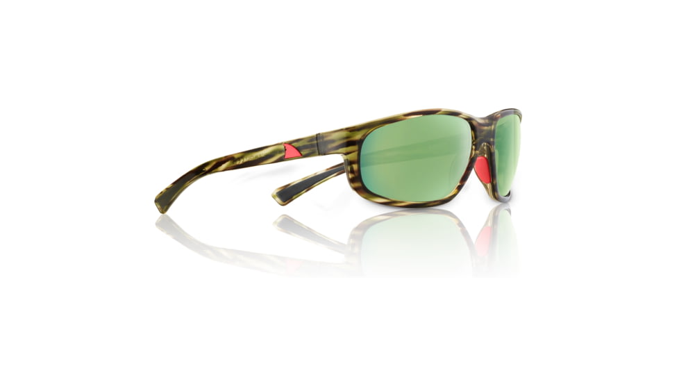 Redfin Polarized Jekyll Sunglasses, Driftwood Frame, Seagrass Polarized Lens, One Size, 1610
