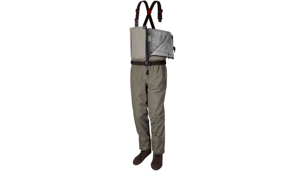 Redington Escape Zip Waders, Boulder/Slate, Small, 5-WD02805501