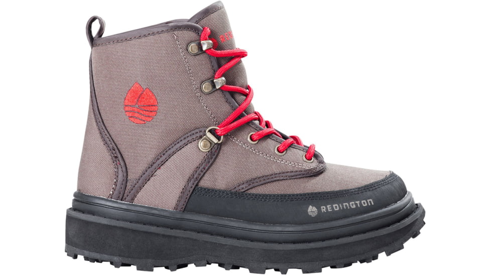 Redington Youth Crosswater Fly Fishing Wading Boots, Bark, 2, 5-KB0030452K